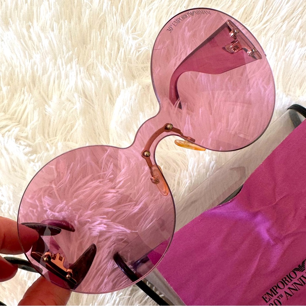 EMPORIO ARMANI SUNGLASSES 
30 YEARS CELEBRATION- 2011 color Pink